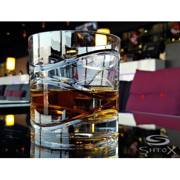 Бокал що обертається Shtox Whisky Хвиля ST10-003