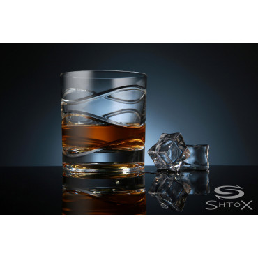 Бокал що обертається Shtox Whisky Хвиля ST10-003