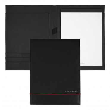 Папка A4 Explore Brushed Black Hugo Boss