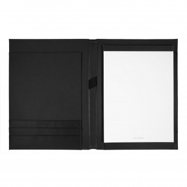 Папка A5 Explore Brushed Black Hugo Boss