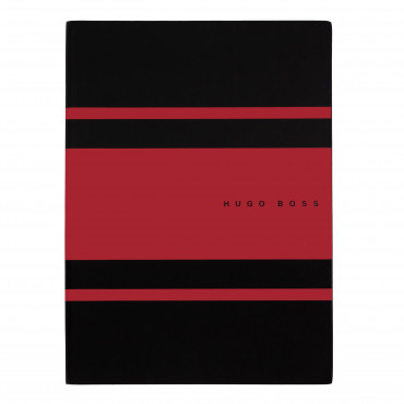 Набір Gear Matrix Red Hugo Boss (кулькова ручка, блокнот A5 і брелок)