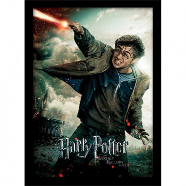 Постер в рамі Harry Potter / Гаррі Поттер (Deathly Hallows Part 2 - Wand) 30 х 40 см