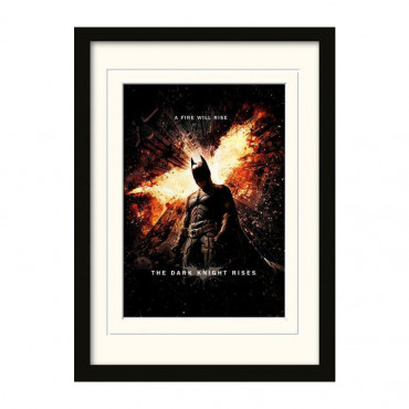 Постер The Dark Knight Rises (A Fire Will Rise) 30 x 40 см
