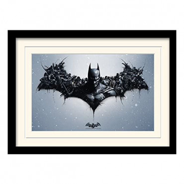Постер в рамі Batman Arkham Origins (Logo), 30 x 40 см