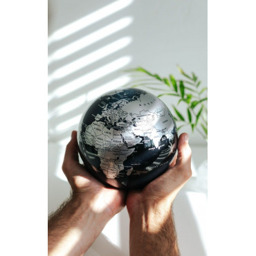 Самокрутний левітуючий Глобус (технології NASA) Solar Globe Політична карта 11,4 см (MG-6-SBE)
