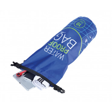 Вулична сумка із захистом від води (для водних видів спорту) Troika WATERPROOF BAG синя