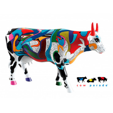 Колекційна статуетка корова Ziv's Udderly Cool Cow, Size L