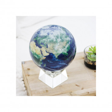 Гиро-глобус Solar Globe Mova  Земля в облаках  11,4 см (MG-45-STE-C)