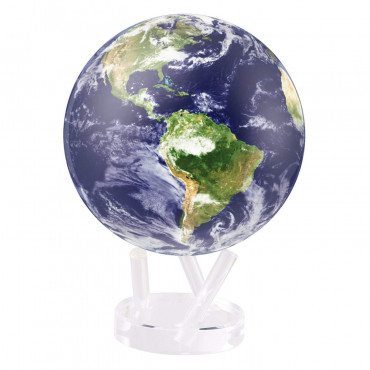 Гиро-глобус Solar Globe Mova  Земля в облаках 15,3 см (MG-6-STE-C)