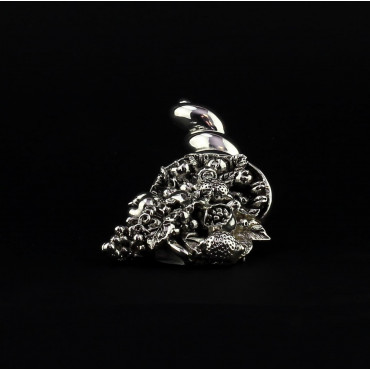 Статуэтка Рог изобилия (серебро), 11 см