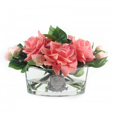 Парфюмированные цветы "Французские розы-Rose Peach", арома спрей Savon