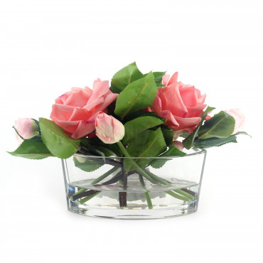 Парфюмированные цветы "Французские розы-Rose Peach", арома спрей Savon