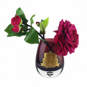 Парфюмированные цветы Cote Noire «Чайная роза-Сarmine Red», арома спрей
