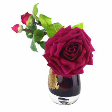 Парфюмированные цветы Cote Noire «Чайная роза-Сarmine Red», арома спрей