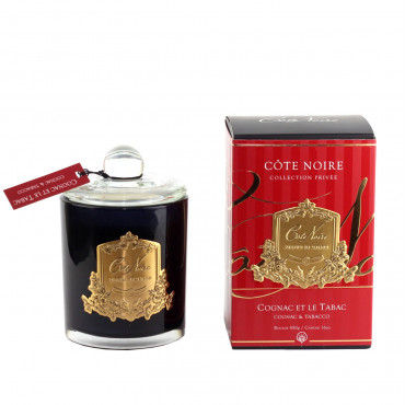 Аромасвеча Cote Noire "Cognac&amp;Tobacco", 450 г