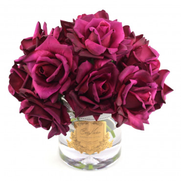 Парфюмированные цветы Cote Noire «Букет бордовых роз-Carmine Red», арома спрей Savon