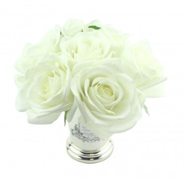 Парфюмированные цветы Cote Noire «Семь белых роз-Ivory White», арома спрей Savon